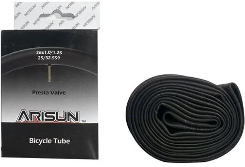 Camara de Bicicleta Arisun Presta Valve 26x1.25 / 1.0 1