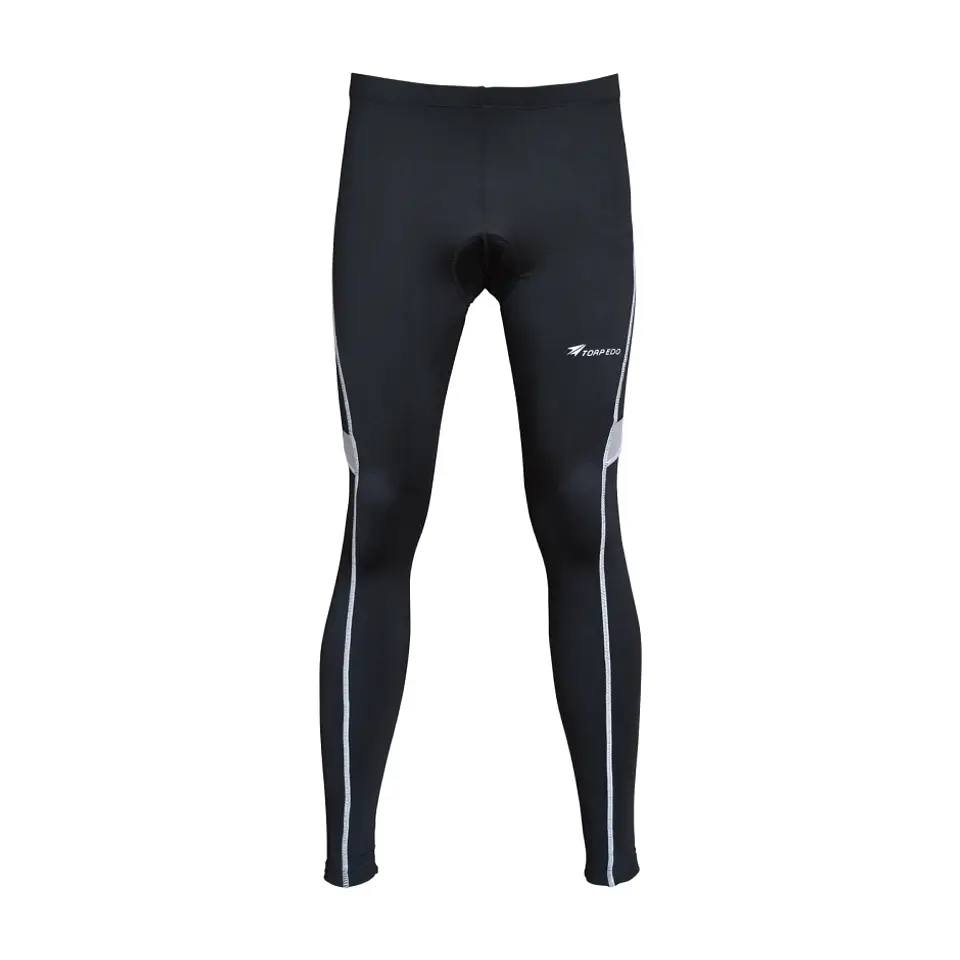 Calza de Ciclismo Torpedo Larga Negro 1