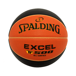 Balon de Basketball Spalding TF500 Excel Cuero Compuesto N°6