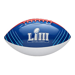 Balon de Futbol Americano Wilson NFL SB53 Oficial Size Auto
