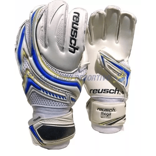 Guantes de Arquero Reusch Alpha Pro Blanco-Azul 