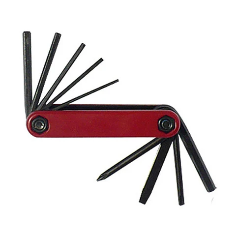 Llave de Bicicleta Allen 9 Funciones HF07 Super TW11192 Rojo
