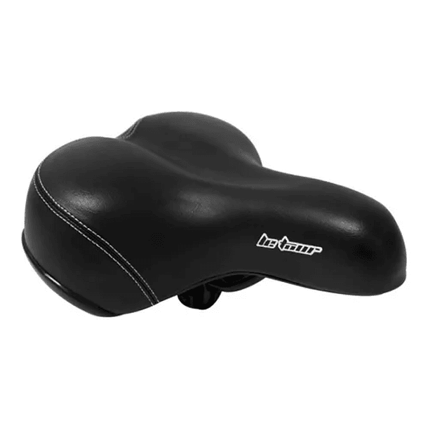 Sillin de Bicicleta Le Tour Negro con Costura 11221 