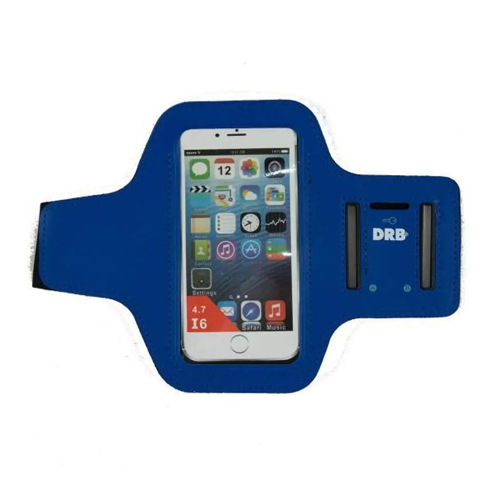 Porta Celular Drb para Ciclismo y Running Azul 1