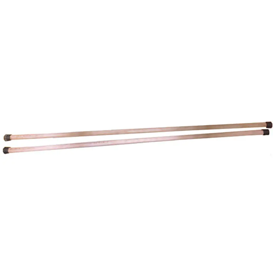 Baston de Gimnasia Nacional Madera Punta de Goma 75 cm 1