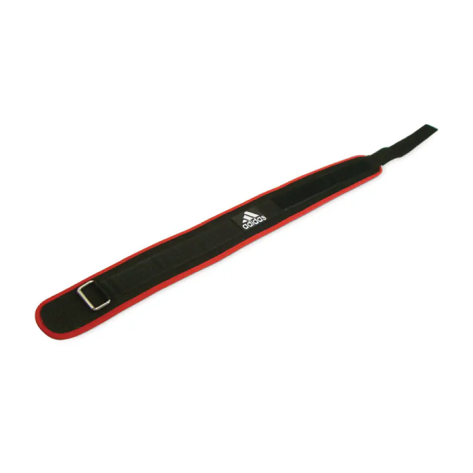Cinturon de Pesas Adidas Nylon Gris-Rojo 1