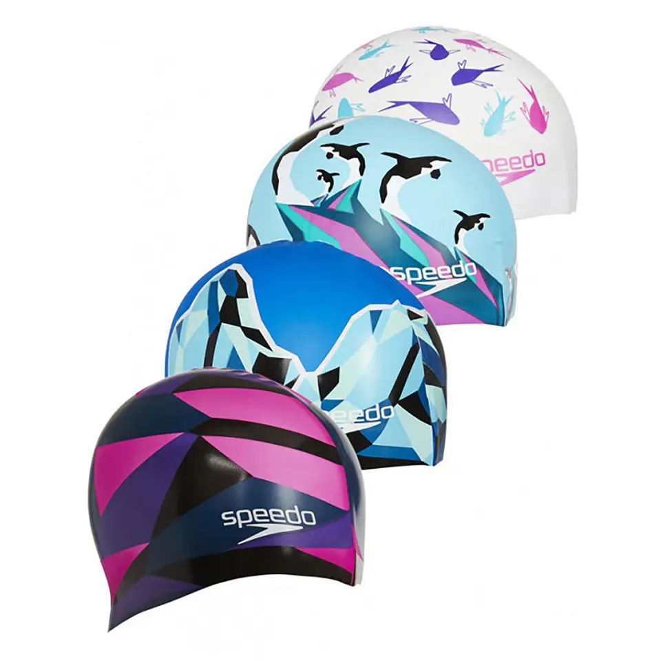 Gorro Natacion Speedo Slogan Print Cap 1
