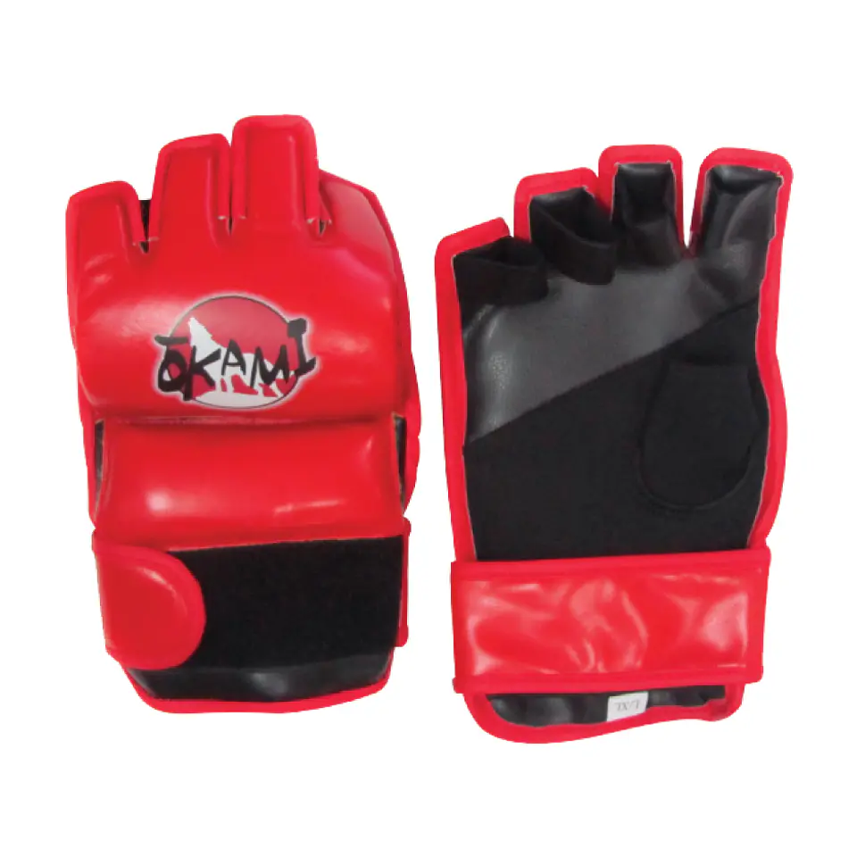 Guantillas de MMA Okami Rojo 1