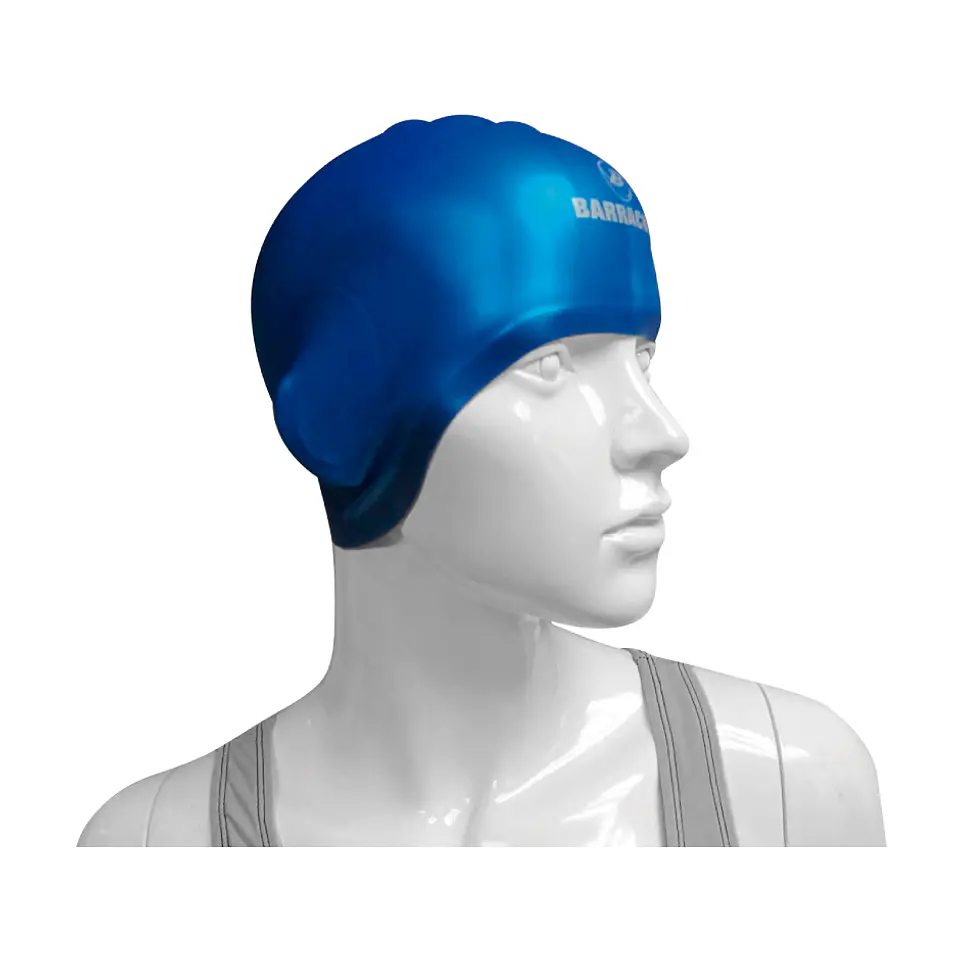 Gorro de Natación Barracuda Silicona Cubre Orejas 4