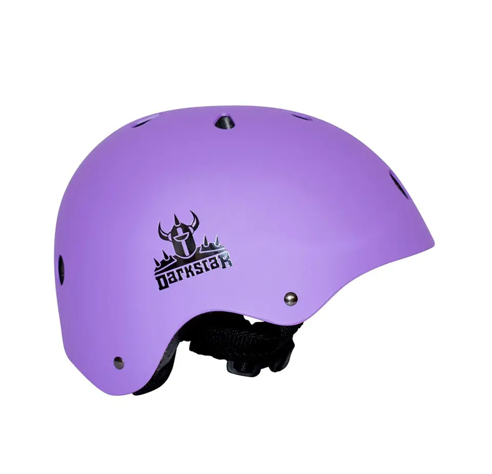 Casco de Patin/Skate Darkstar sin Luz Morado S 1