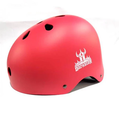Casco de Patin/Skate Darkstar sin Luz Rojo