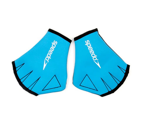 Manoplas de Natacion Speedo Aquatic Mittis Azul