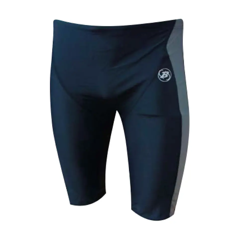 Traje de Baño Barracuda Hombre Boxer 3/4 Negro-Gris 1