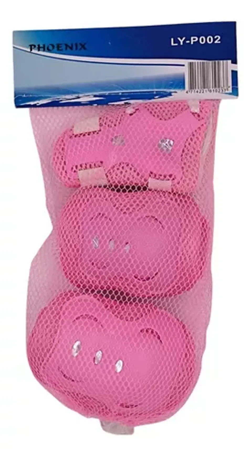 Set de Proteccion de Patin Infantil Phoenix Rosado 1