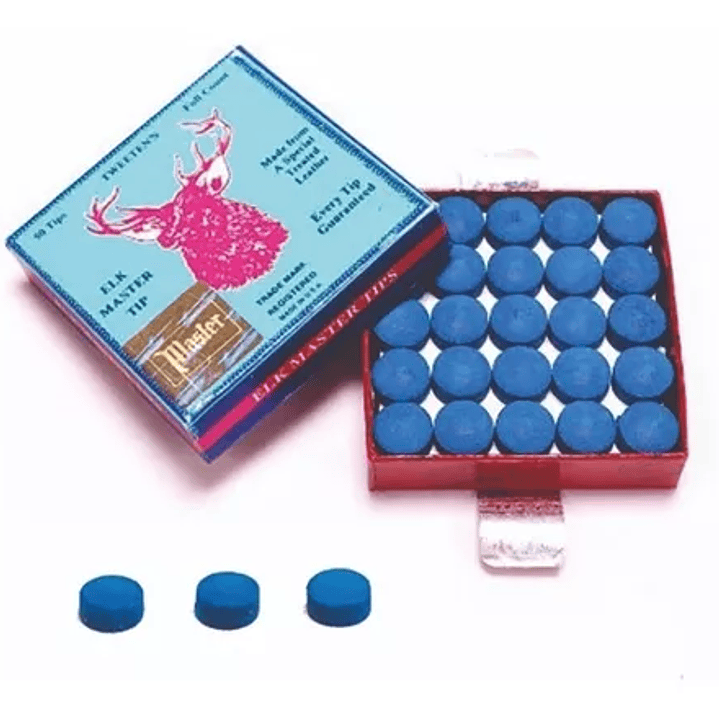 Suela de Taco de Pool The Master Azul 10 mm 1