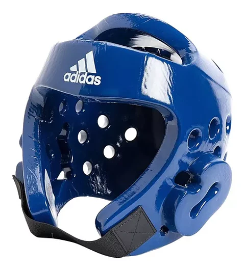 Cabezal de Taekwondo Adidas Poliuretano Azul