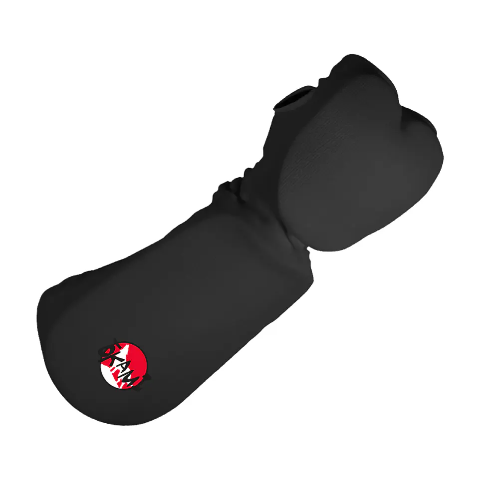 Protector Antebrazo de Taekwondo Okami Elasticado Negro 1