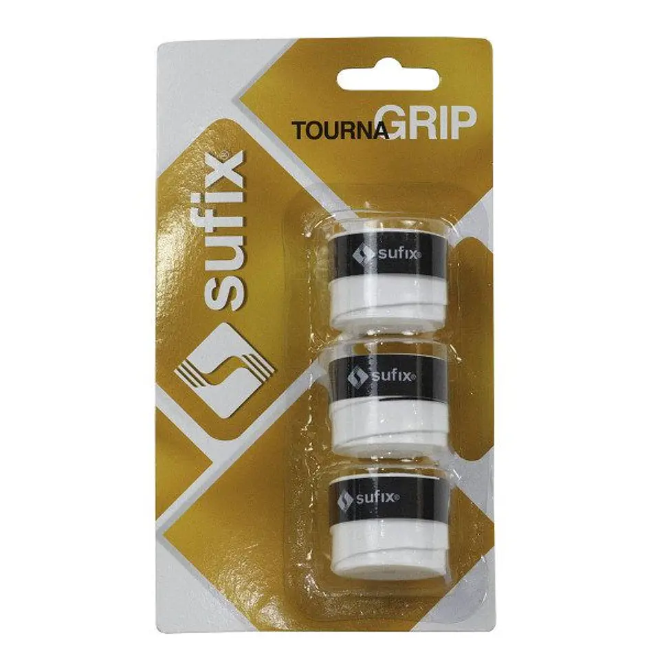 Grip de Tenis Sufix Blanco 3 unid 1