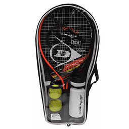 Set Raqueta de Tenis Dunlop Junior Force 25 2 Pelotas