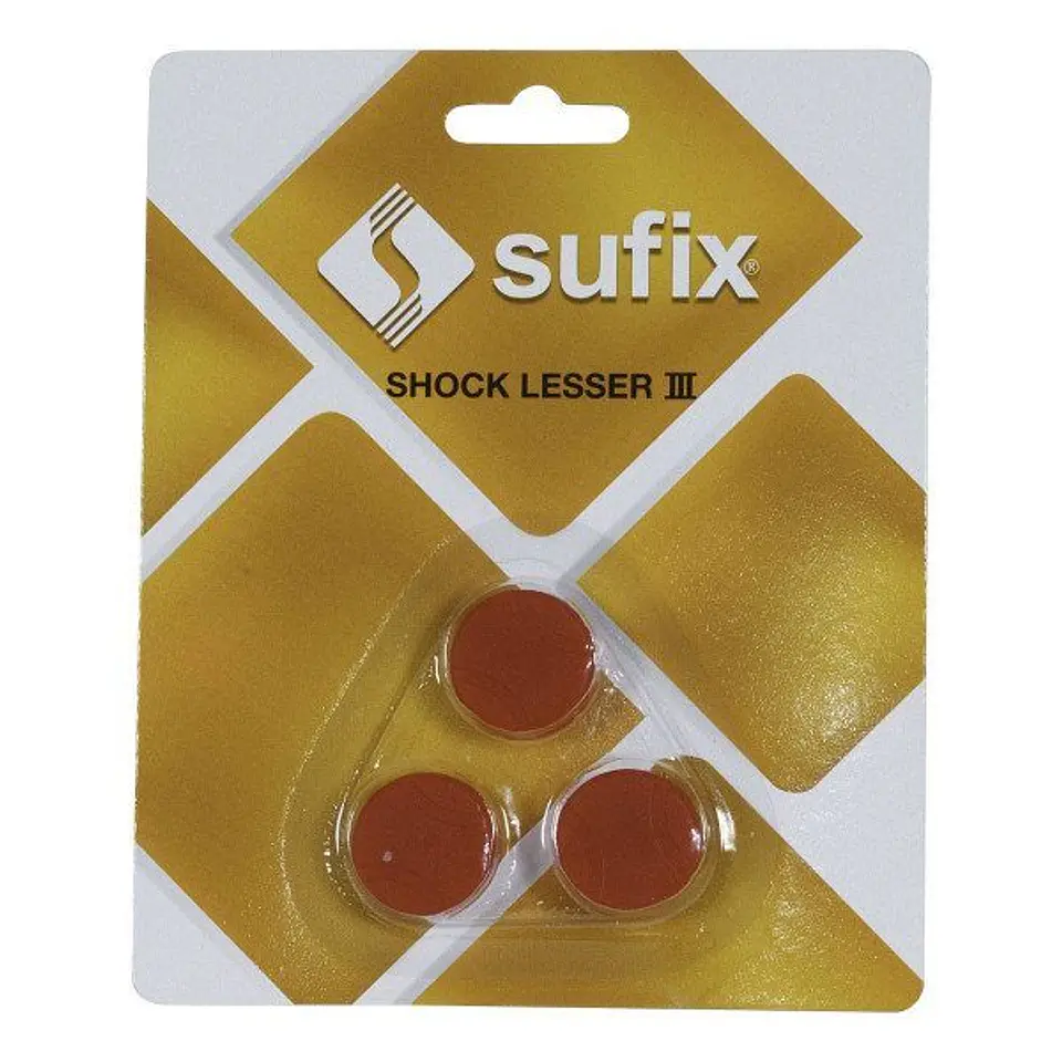 Antivibrador Tenis Sufix Discos 3 und Rojo 1