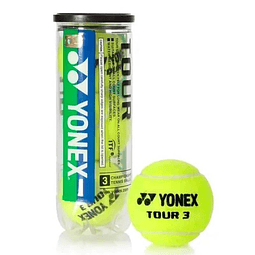 Tarro de Pelotas de Tenis Yonex Tour 3