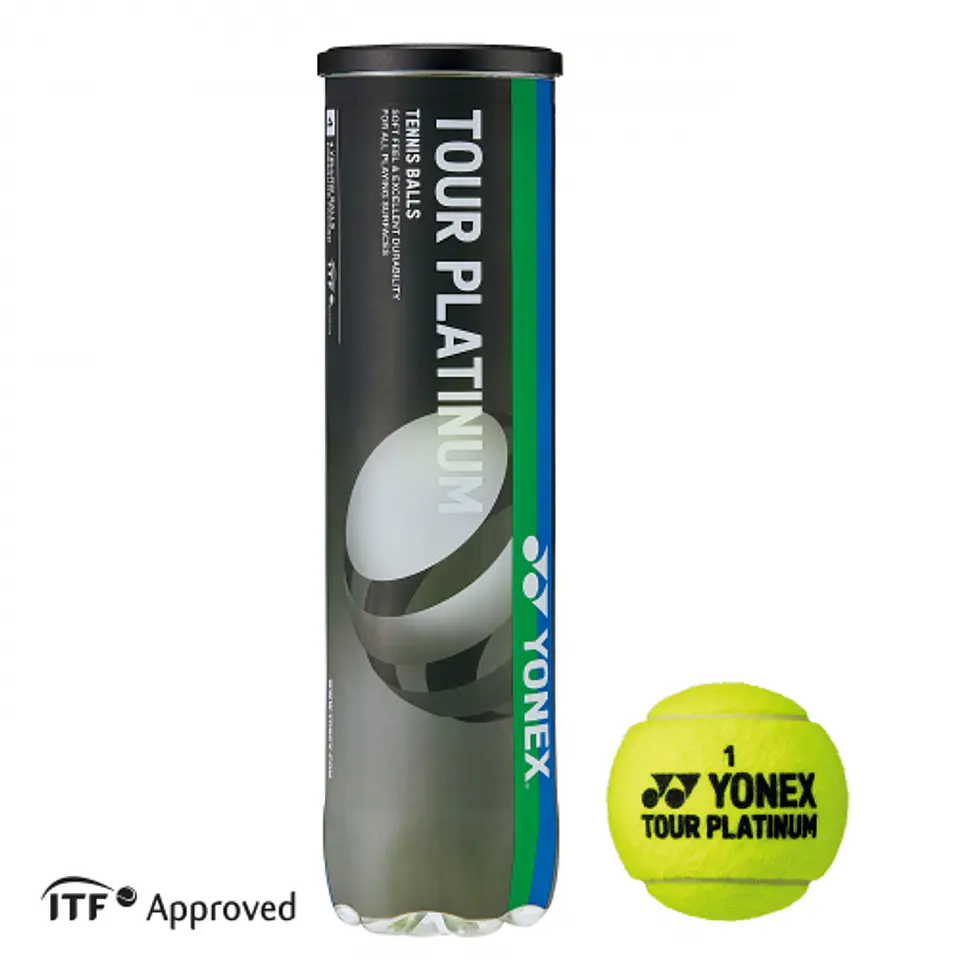 Tarro de Pelotas de Tenis Yonex Platinum 4 1