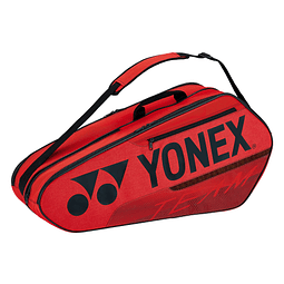 Bolso para Raqueta Yonex Team 42126 6Pcs Rojo