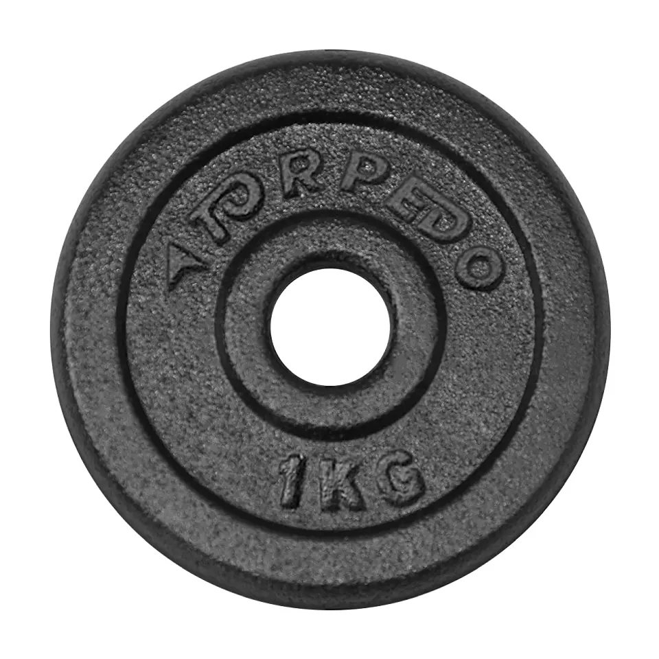 Disco de Fierro Preolímpico Torpedo 1 kg 1