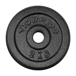 Disco de Fierro Preolímpico Torpedo 2 kg
