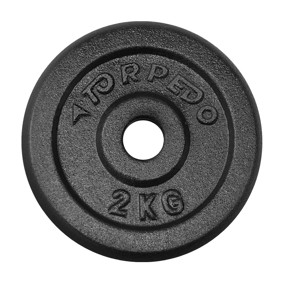 Disco de Fierro Preolímpico Torpedo 2 kg 1