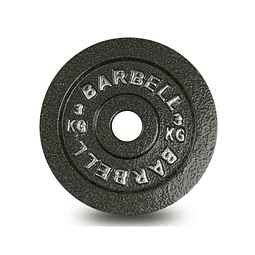 Disco de Fierro Preolímpico Barbell 3 kg