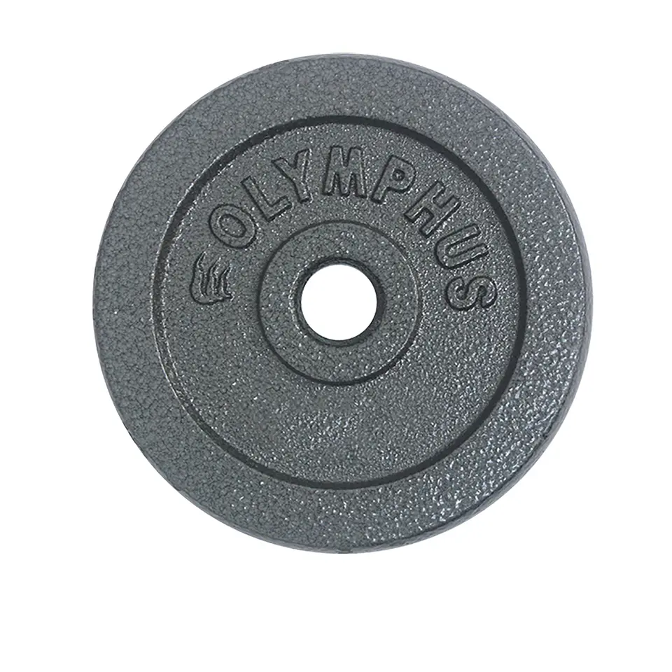 Disco de Fierro Preolímpico Olymphus Negro 3 kg 1