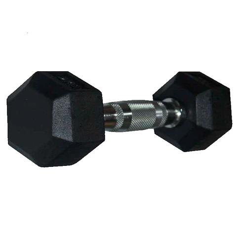 Mancuerna Hexagonal Olymphus Goma 12.5 kg