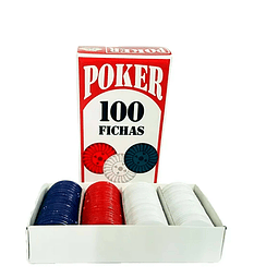 Fichas de Poker 3 Colores