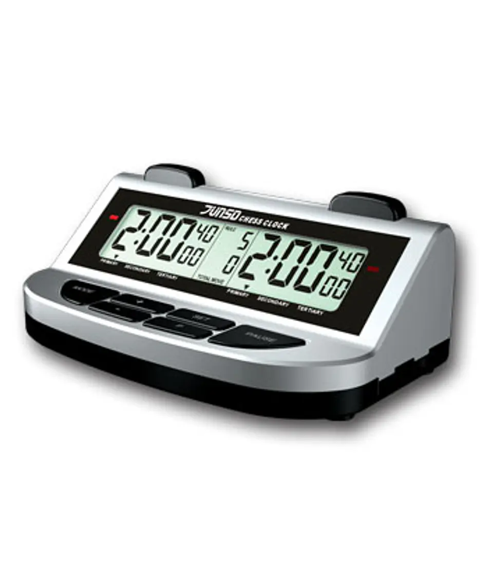 Reloj de Ajedrez Profesional Silver JS-211 1