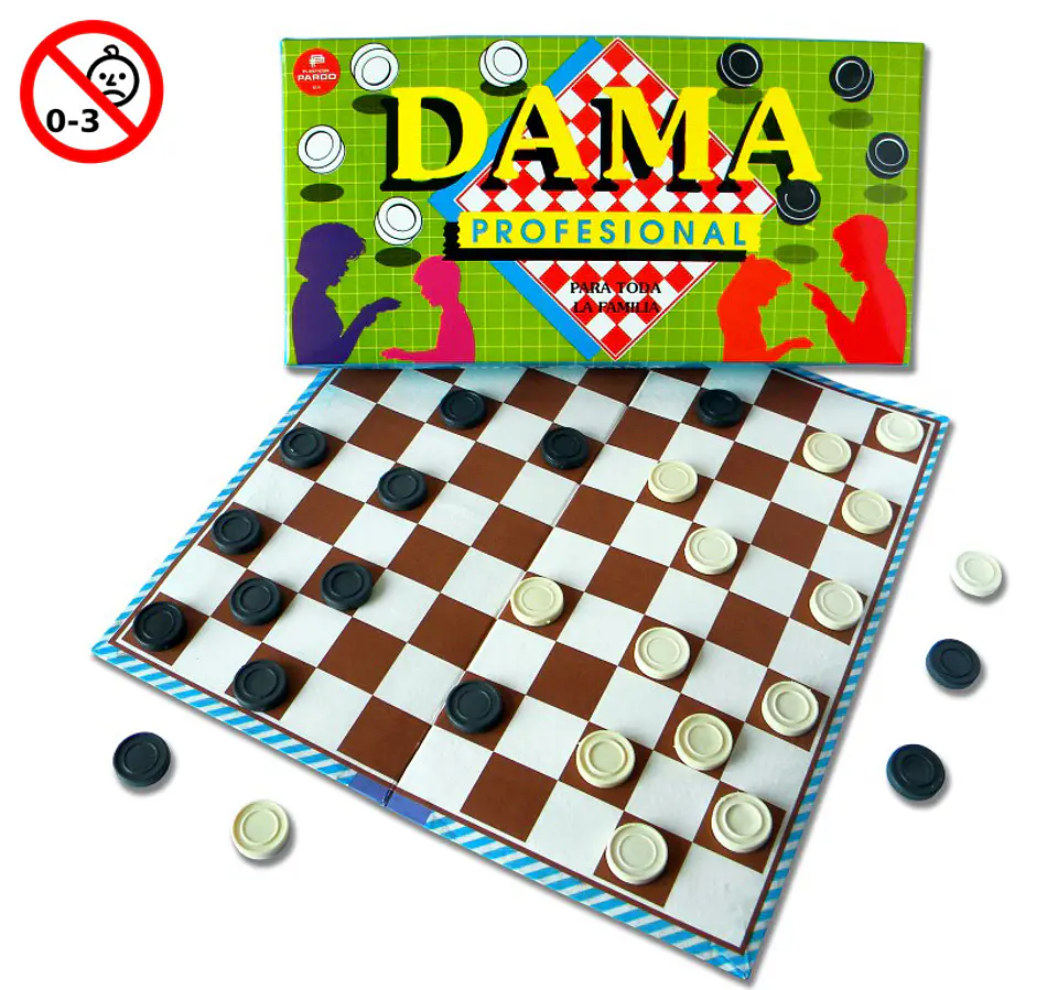 Dama Profesional 30 Fichas 1