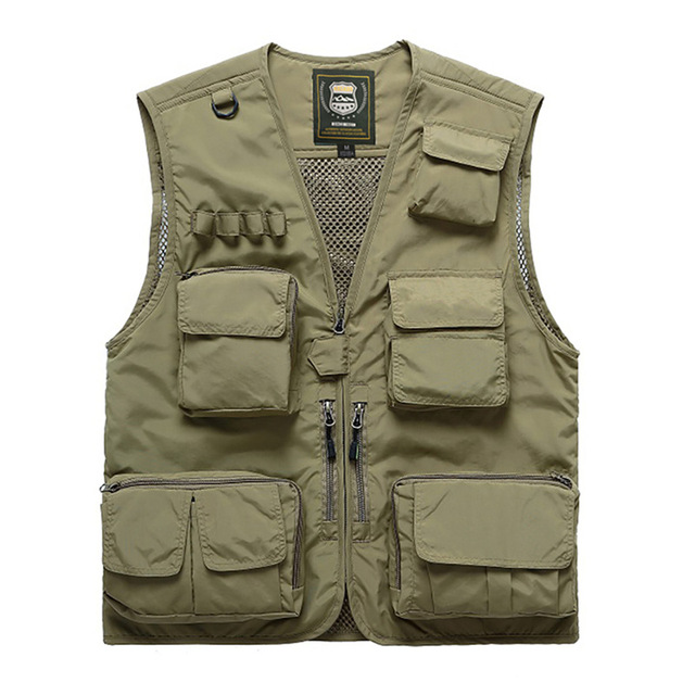 Chaleco de Pesca Beige