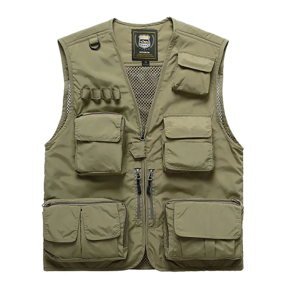 Chaleco de Pesca Beige 1