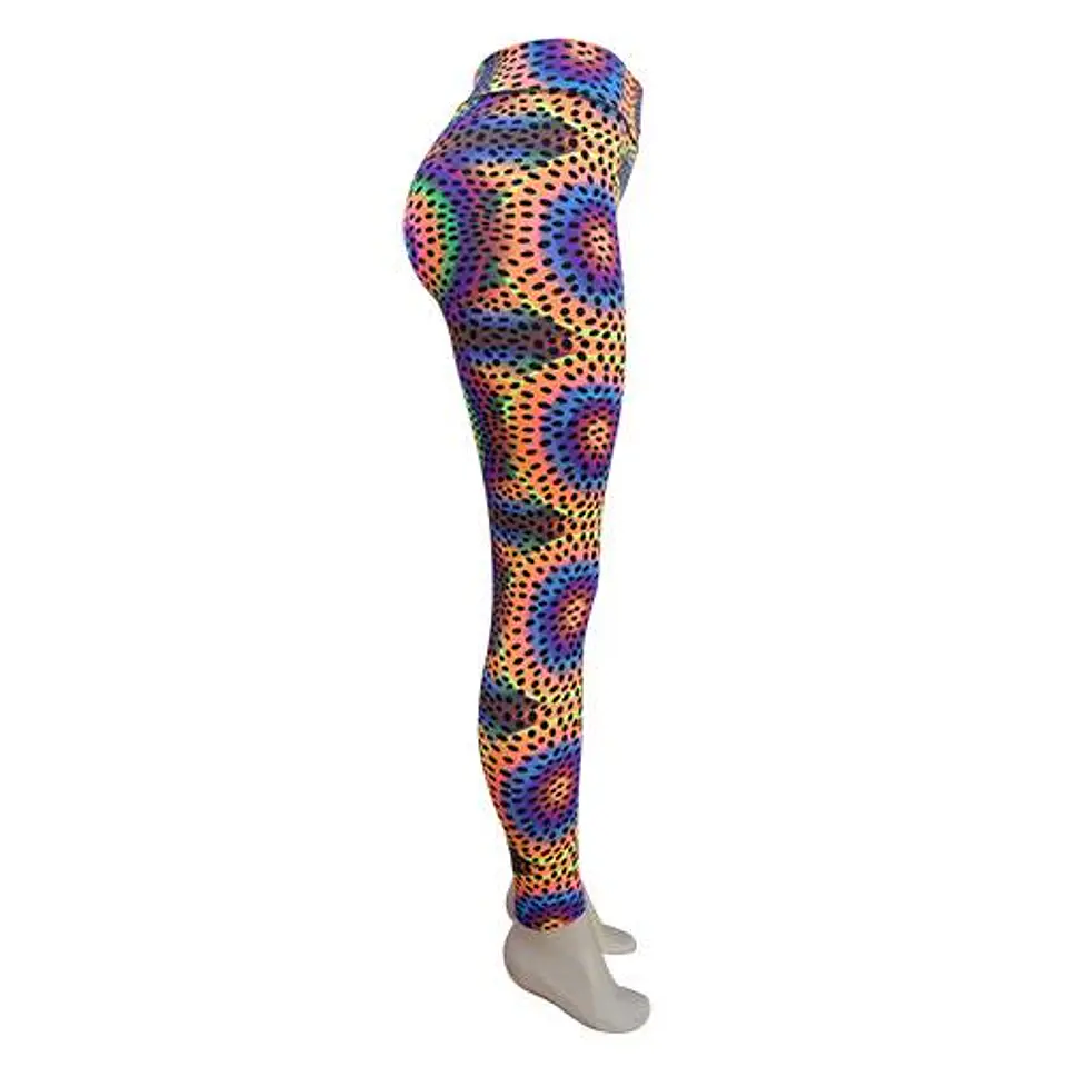 Calza Deportiva Larga Lycra con Diseño Mujer 1
