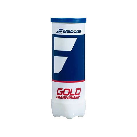 Tarro de Pelotas de Tenis Babolat Gold Championship x3