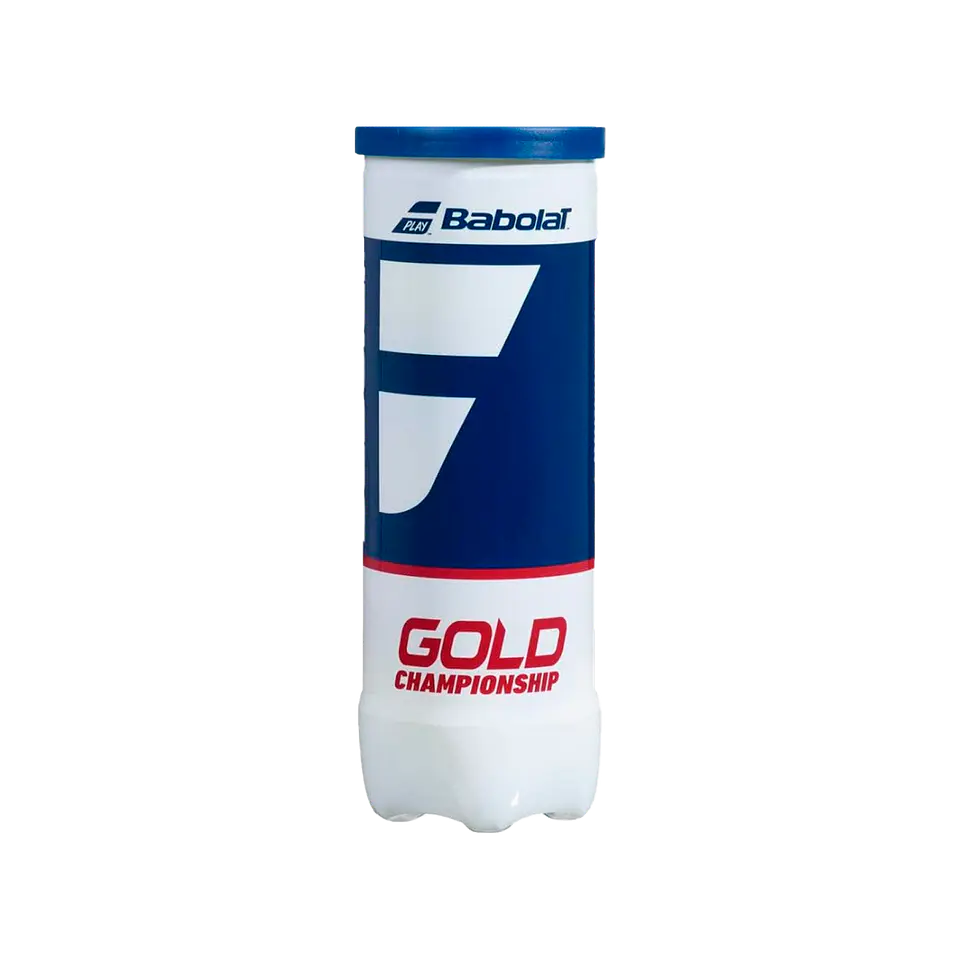 Tarro de Pelotas de Tenis Babolat Gold Championship x3 1