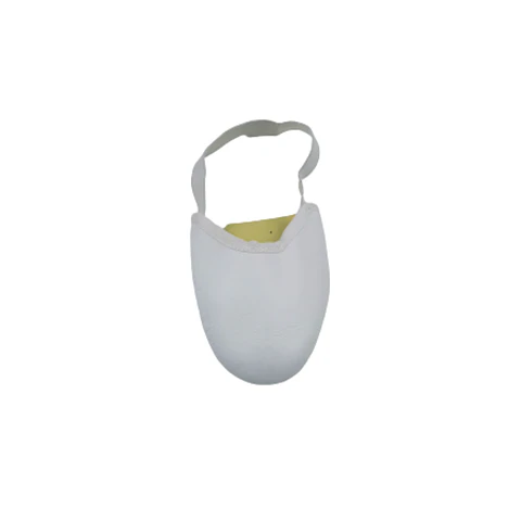 Zapatilla de Gimnasia Nacional Puntilla Blanco/Piel