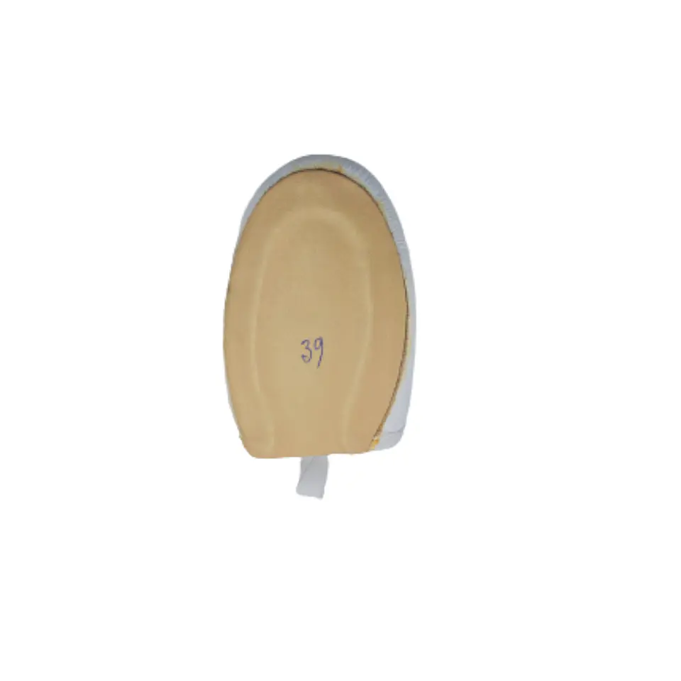 Zapatilla de Gimnasia Nacional Puntilla Blanco/Piel 3
