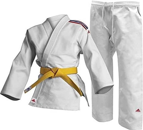 Traje de Judo Adidas Blanco