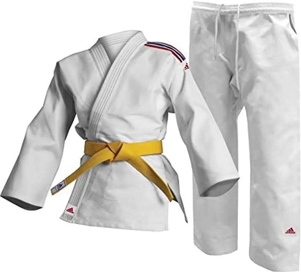 Traje de Judo Adidas Blanco 1