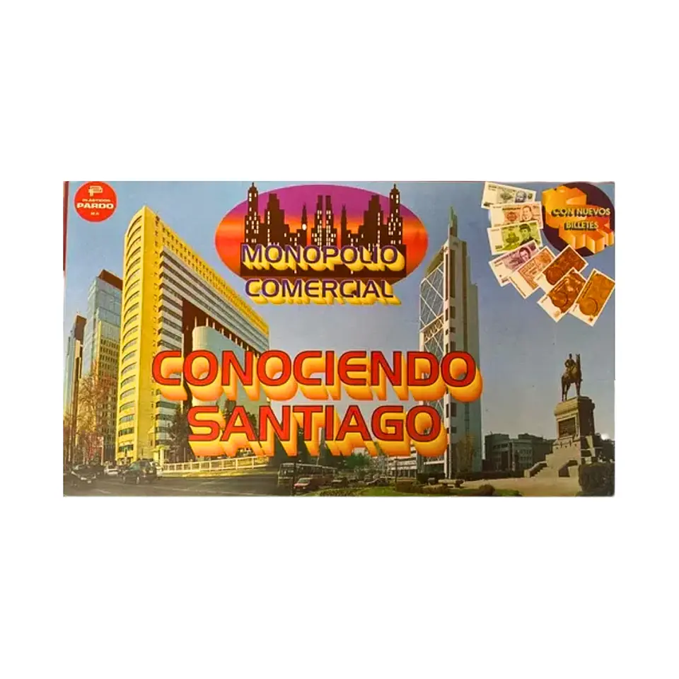 Monopolio Conociendo Santiago 2