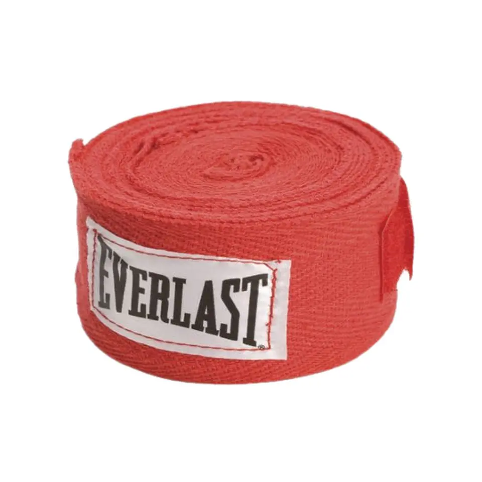Vendas de Box Everlast Pro Style 180 Pulgadas Rojo 1