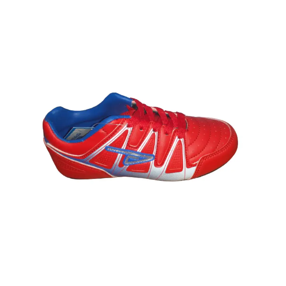 Zapatos de Futbol Olymphus Grasep Infantil Rojo-Azul 1