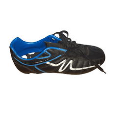 Zapatos de Futbol Mitre Vortex Kids Negro-Azul
