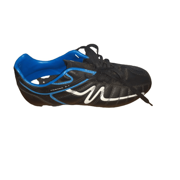 Zapatos de Futbol Mitre Vortex Kids Negro-Azul 